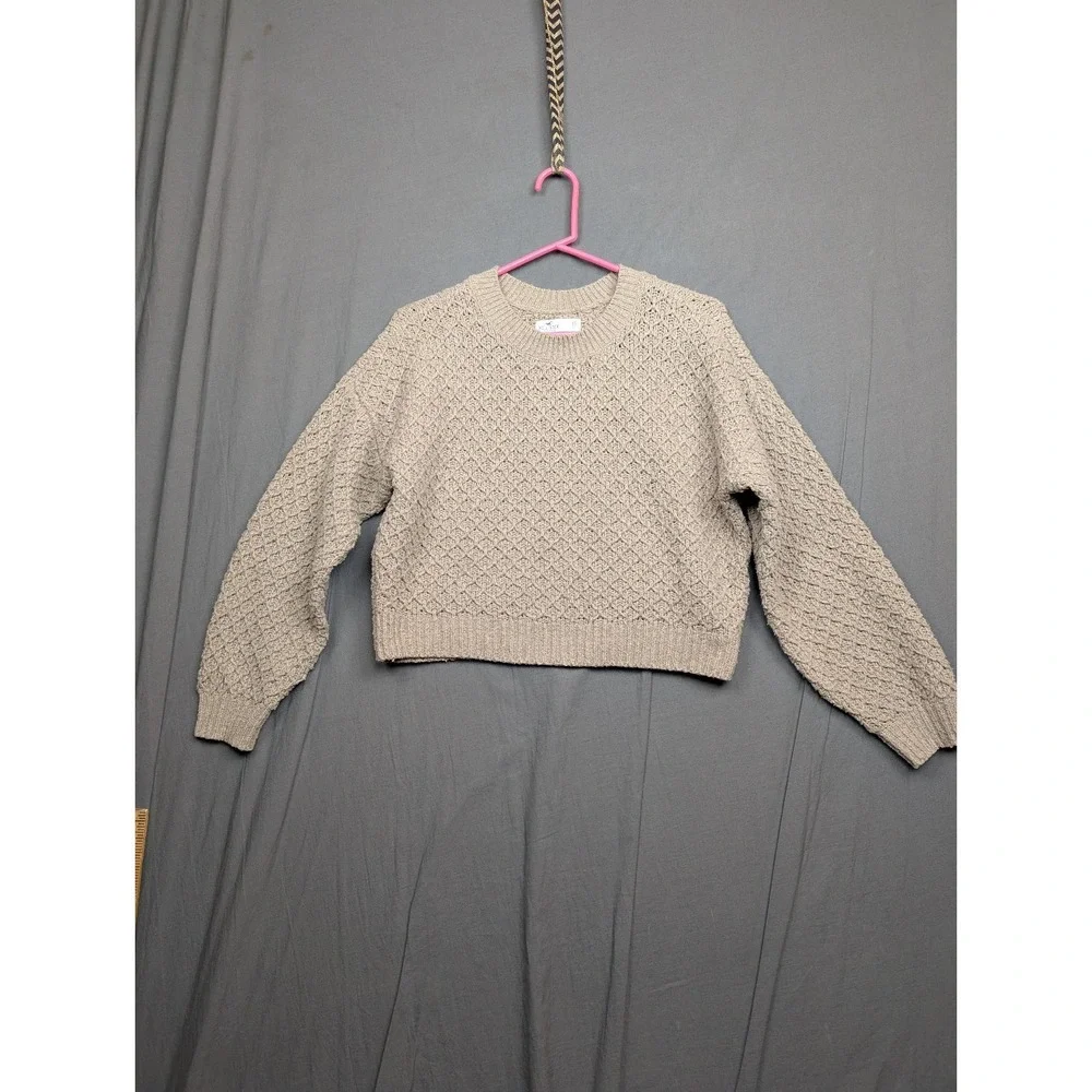 Women's Hollister Tan/Beige Sweater Size XS Pullover